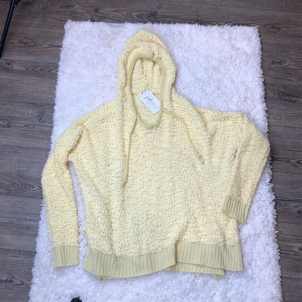 Yellow Popcorn Sweater